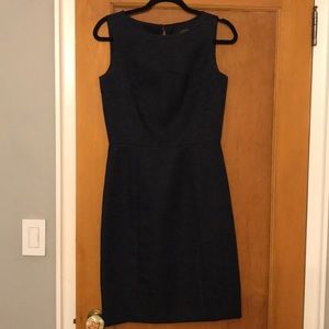 Navy Tahari Dress